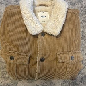 Mens katin Sherpa jacket